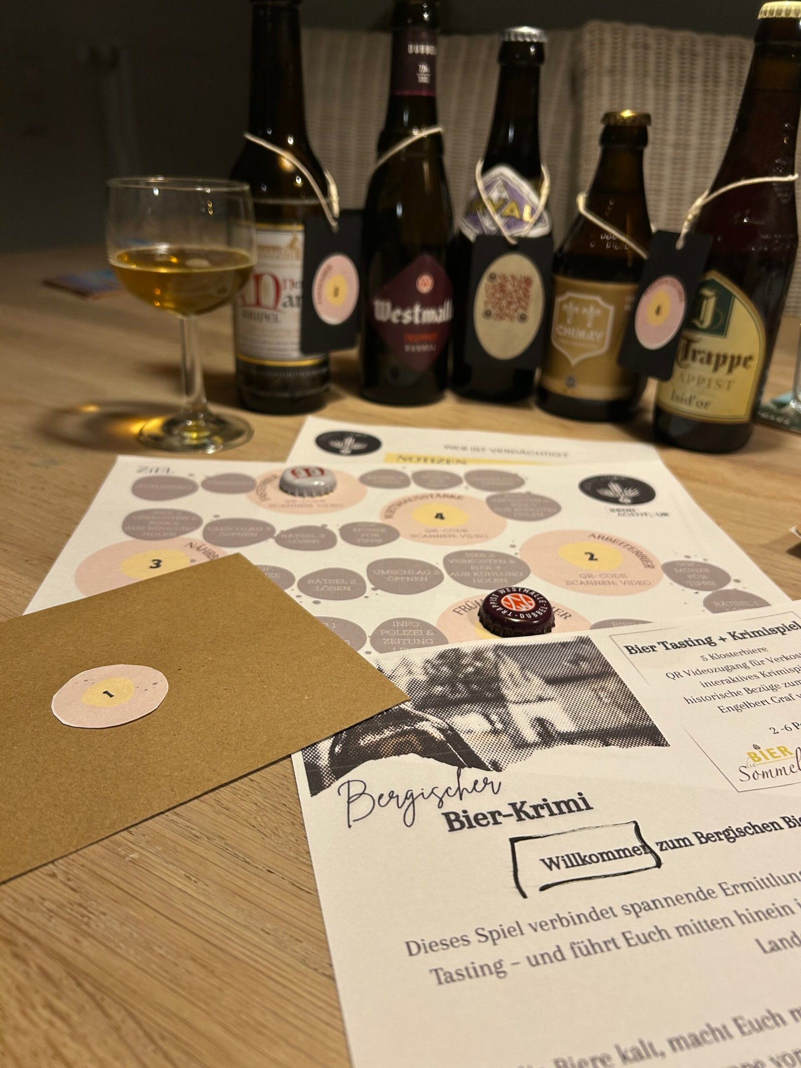 Beer & Crime - Krimi-Spielebox: Bergischer Bier-Krimi – Bild 3