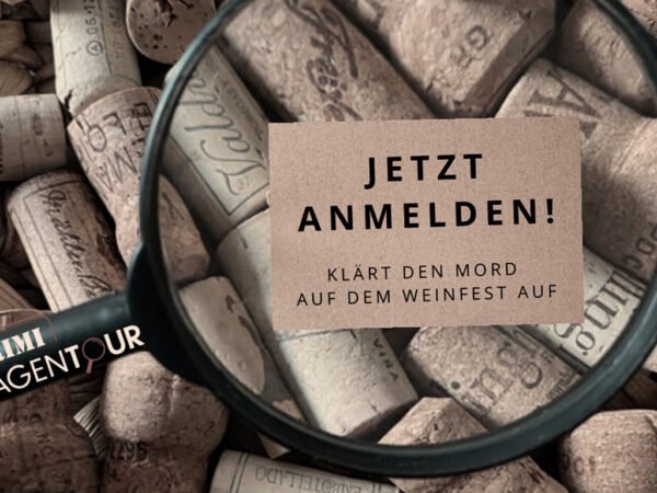 Weinprobe mit Krimispiel - KrimiAgenTour