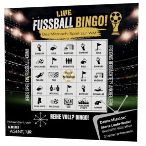 Live Fußball Bingo WM 2026